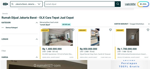 Situs Jual Beli Rumah Terbaik