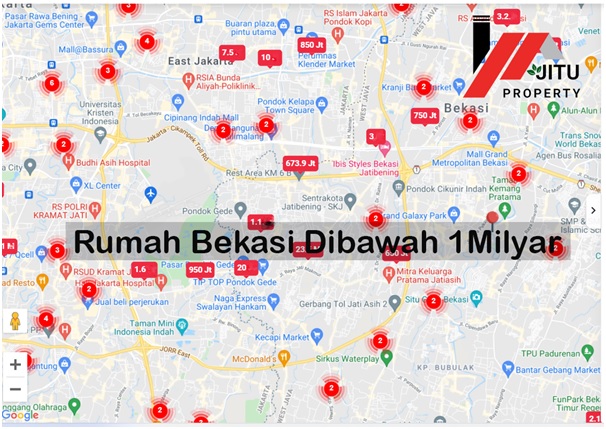 Rumah Dijual di Bekasi Dibawah 1 Milyar