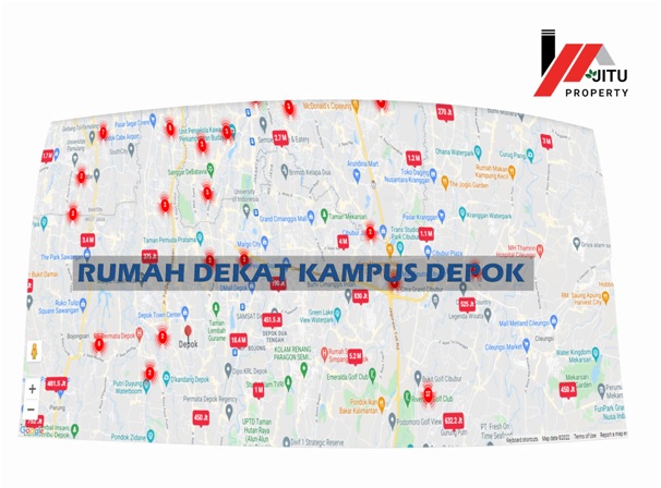 Rumah Dekat Kampus Depok