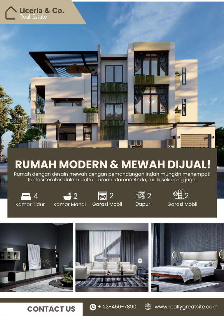 3 Contoh Desain Banner Rumah Dijual yang Menarik dan Efektif