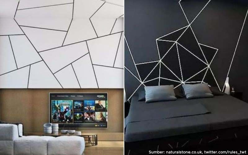 11 Ide Motif Cat Tembok Keren yang Mudah Dibuat dan Diterapkan